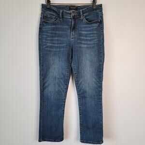 Judy Blue Capri Jeans Stretch 7/28 Basic Preppy Momcore Casual Boho Western